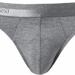 HOM Classic Mini Briefs 400204/00ZU Slip, Baumwolle, Grau meliert, Grey