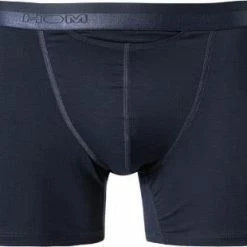 HOM HO1 Long Boxer Brief 359519/00RA Trunk mit Eingriff, Baumwolle, Nachtblau, Navy