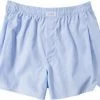 van Laack 140766/BOXER/720 Boxershorts, Baumwolle, Hellblau meliert, Hellblau