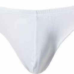 HOM Freddy G-String 400202/0003 Stringtanga, Baumwoll-Stretch, Weiß, White
