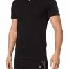 bugatti V-Shirt schwarz 5341/835 T-Shirt, Baumwolle