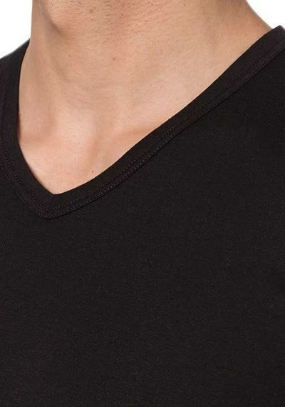 bugatti V-Shirt schwarz 5341/835 T-Shirt, Baumwolle – Bild 2