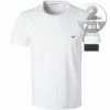 EMPORIO ARMANI Crew Neck 2 Pack 111267/CC717/10410 T-Shirts, Baumwolle, Weiß-navy