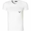 EMPORIO ARMANI V-Neck 110810/CC716/00010 T-Shirt, Baumwolle, Weiß