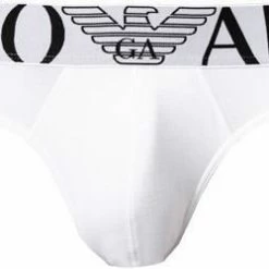EMPORIO ARMANI Brief 110814/CC716/00010 Slip, Baumwoll-Stretch, Weiß