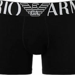 EMPORIO ARMANI Boxer 110818/CC716/00020 Trunk, Baumwoll-Stretch, Schwarz
