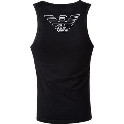EMPORIO ARMANI Tank Top 110828/CC735/00020 Tanktop, Baumwoll-Stretch, Schwarz – Bild 3