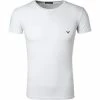 EMPORIO ARMANI Crew Neck 111035/CC735/00010 T-Shirt, Baumwolle, Weiß
