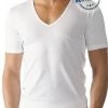 MEY Drunterhemd V-Neck Slim Fit 46098/101 Baumwolle COOLMAX®, Weiß, White