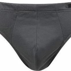 HOM Premium Cotton Mini Briefs 400287/00ZU Slip, Mercerisierte Baumwolle, Grau, Grey