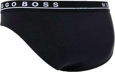 BOSS Brief 3er Pack 50325402/001 Slips, Baumwolle, Schwarz, Black – Bild 3
