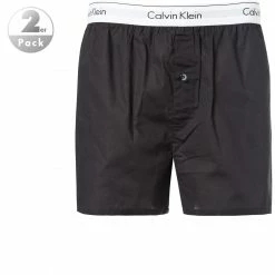 Calvin Klein Underwear Calvin Klein MODERN COTTON 2er Pack NB1396A/001 Boxershorts, Baumwolle, Schwarz, Black
