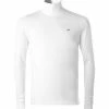 LACOSTE Rollkragenshirt UH6928/001 Regular Fit, Baumwolle, Weiß, Blanc