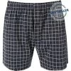 Schiesser day and night Boxershorts 159612/803 Baumwolle, Navy kariert, Dunkelblau