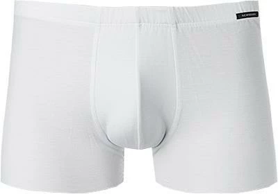 Schiesser Laser Cut Shorts 152833/100 Trunk, Baumwoll-Stretch Laser Cut, Weiß