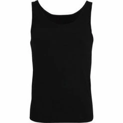 bugatti Tank Top 50005/6061/930 Tanktop, Baumwolle, Schwarz, Black-dark-solid