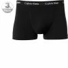 Calvin Klein Underwear Calvin Klein COTTON STRETCH 3er Pack U2662G/XWB Trunks, Baumwolle, Schwarz
