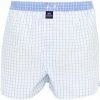 MC ALSON Boxer-Shorts 0223/weiß-hellblau Boxershorts, Baumwolle, Weiß-hellblau kariert