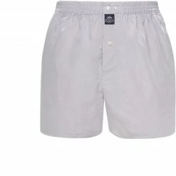 MC ALSON Boxer-Shorts 0400/grau Boxershorts, Baumwolle, Hellgrau meliert