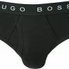 BOSS Brief Original 50377703/001 Slip, Mit Eingriff - Baumwolle, Schwarz