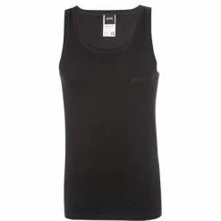 BOSS Tank Top Original 50377696/001 Tanktop, Baumwolle, Schwarz