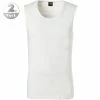 BOSS Tank Top 2er Pack 50373721/100 Tanktops, Baumwoll-Stretch, Weiß