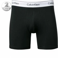 Calvin Klein Underwear Calvin Klein MODERN COTTON 2er Pack NB1087A/001 Trunks, Baumwolle, Schwarz