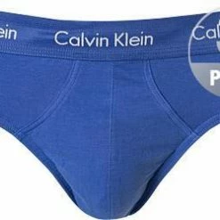 Calvin Klein Underwear Calvin Klein COTTON STRETCH 3er Pack U2661G/4KU Slips, Baumwolle, Blau-schwarz, Schwarz-navy-blau