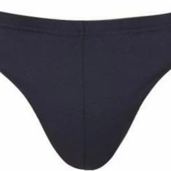 HOM Classic G-String 401125/00RA Baumwolle, Nachtblau, Blau