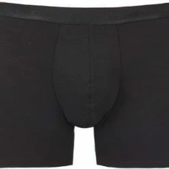 HOM Classic Long Boxer Briefs 401161/0004 Trunk, Baumwolle, Schwarz