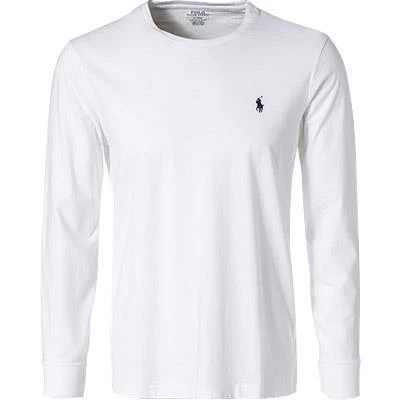 Polo Ralph Lauren Longsleeve 710671468/004 Custom Slim Fit, Baumwolle, Weiß