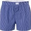 Novila Shorts 9554/055/205 Boxershorts, Baumwolle, Blau-weiß kariert, Blau