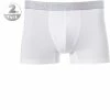 HANRO Pants 2er Pack 07 3078/0101 Trunks, Baumwolle, Weiß, White