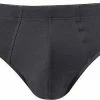 HANRO Briefs Cotton Superior 07 3085/0162 Slip, Baumwoll-Stretch, Anthrazit, Coal grey