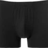 HANRO Shortleg Pants Cotton Superior 07 3090/0199 Trunk, Baumwolle, Schwarz, Black