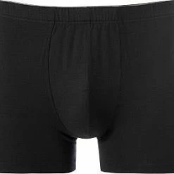 HANRO Shortleg Pants Cotton Superior 07 3090/0199 Trunk, Baumwolle, Schwarz, Black