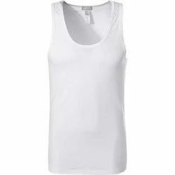 HANRO Tank Top Cotton Superior 07 3087/0101 Baumwolle, Weiß, White