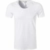 HANRO Shirt Cotton Superior 07 3088/0101 T-Shirt, Baumwolle, Weiß, White