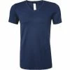 HANRO Shirt V-Neck Cotton Superior 07 3089/0593 T-Shirt, Baumwolle, Dunkelblau, Midnight navy