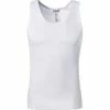HANRO Tank Top Cotton Pure 07 3660/0101 Tanktop, Baumwolle mercerisiert, Weiß, White