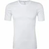 HANRO Shirt Cotton Pure 07 3663/0101 T-Shirt, Baumwolle, Weiß, White