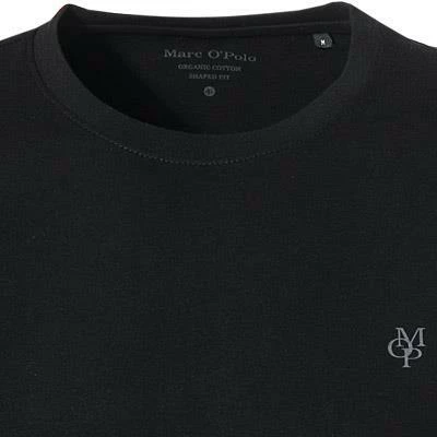 Marc O'Polo Longsleeve B21 2220 52022/990 Shaped Fit, Baumwolle, Schwarz – Bild 2