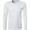 Marc O'Polo Longsleeve B21 2220 52022/100 Shaped Fit, Baumwolle, Weiß