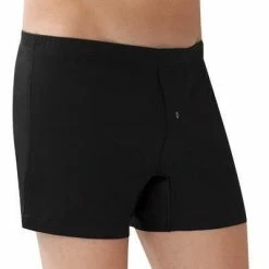 Zimmerli Sea Island 286 Boxershorts 286/1446/86 Trunk, Baumwolle mercerisiert, Schwarz, Black