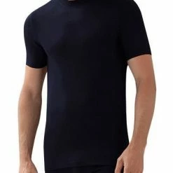Zimmerli Pureness 700 Shirt SS 700/1341/447 T-Shirt, Micromodal OEKO-TEX, Navy, Dunkelblau