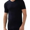 Zimmerli Pureness 700 Shirt VN SS 700/1346/447 T-Shirt, Micromodal OEKO-TEX, Navy, Dunkelblau