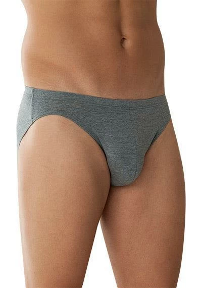 Zimmerli Pureness 700 Slip closed 700/1347/51 Micromodal OEKO-TEX, Grau meliert, Grey melange