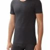 Zimmerli Wool & Silk 710 Shirt SS 710/1450/82 T-Shirt, Wolle-Seide, Anthrazit, Charcoal