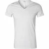 HOM Supreme Cotton T-Shirt 401331/0003 Baumwoll-Stretch, Weiß