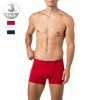 Polo Ralph Lauren Trunk 3er Pack 714513424/009 Trunks, Baumwoll-Stretch, Rot-weiß-navy